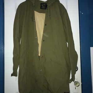Olive Fish Tail Parka